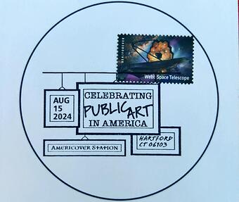 Postal Bulletin - Celebrating Public Art 17281357320941