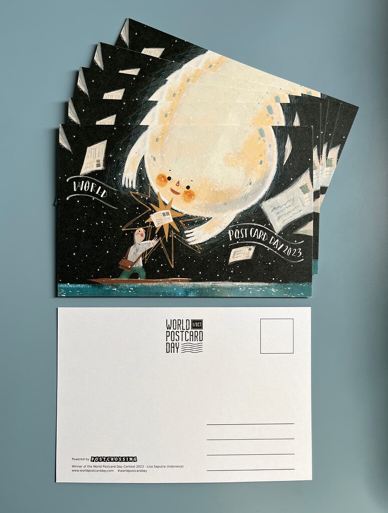 Closed> World Postcard Day 2023 ポストカード - Japanese - 日本語