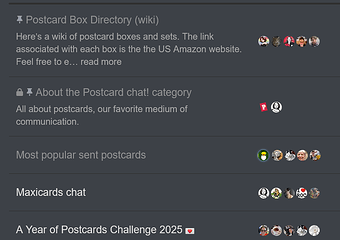 Screenshot 2025-05-03 at 15-19-53 Latest Postcards & Mail_Postcard chat! topics - Postcrossing Community