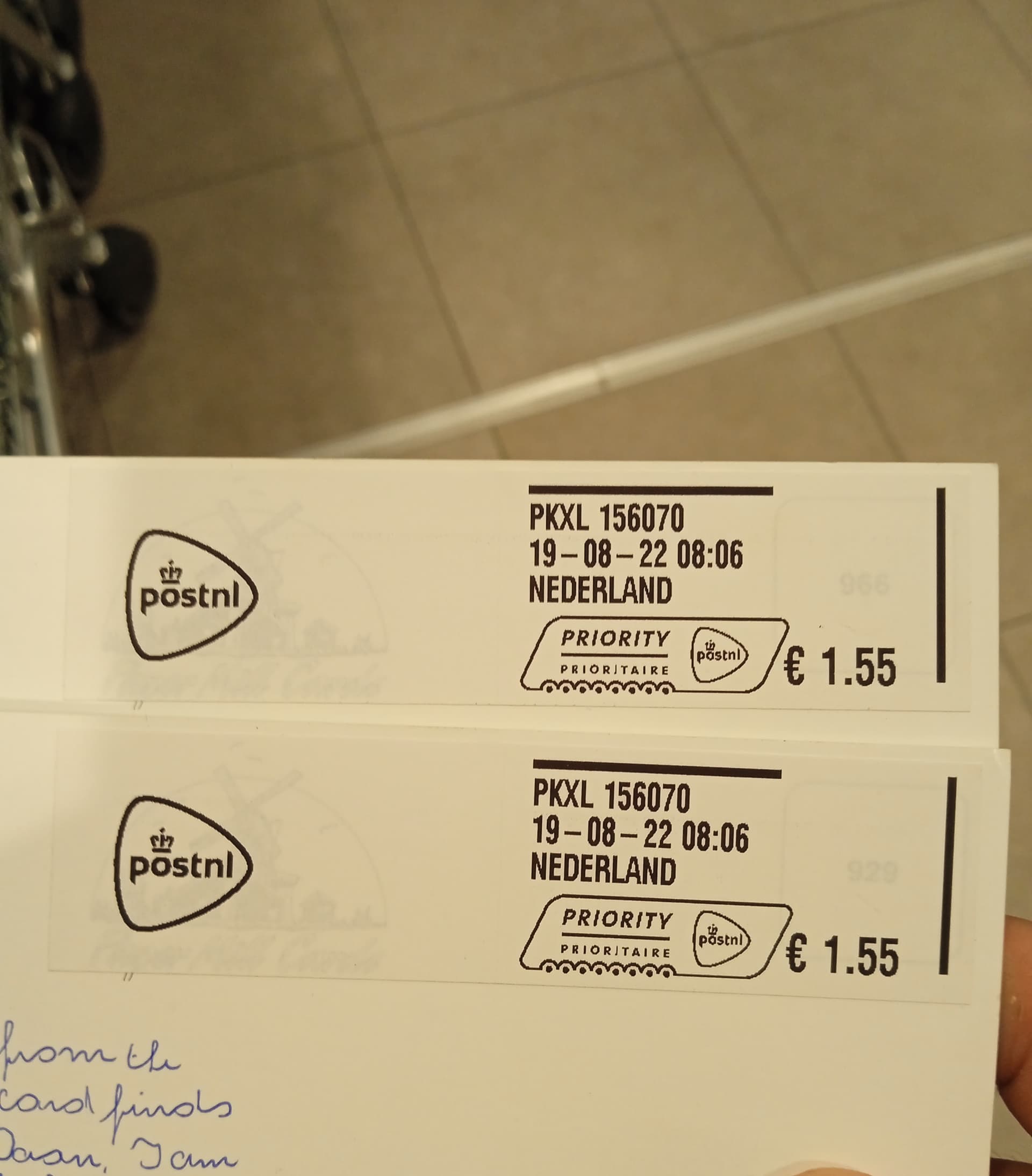 Postage Labels and Postage Codes and Opinions on using them
